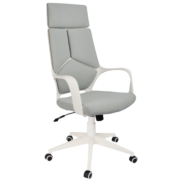 Fotoliu de birou DecoPrim Fenix HB Stofă/ White photo 1