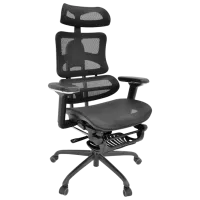 Офисное кресло DecoPrim Tantal Акриловая сетка/ Черный