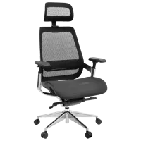 Офисное кресло DecoPrim KB-002A Акриловая сетка/ Черный