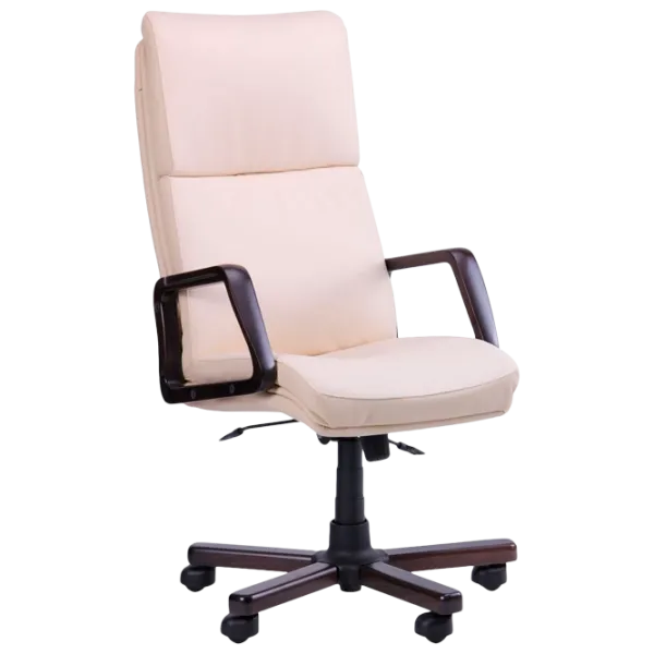 Fotoliu de birou DecoPrim Texas Piele/ Beige photo 1