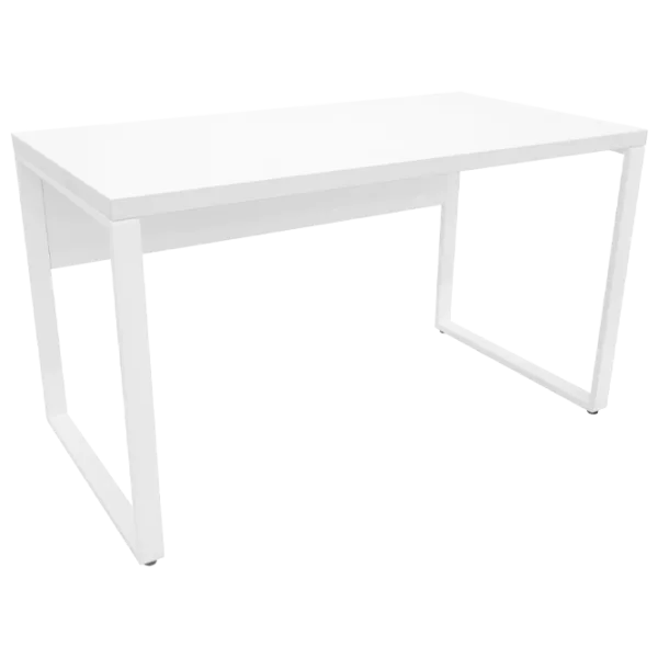 Masă de birou DecoPrim B-130 PAL/ White photo 1