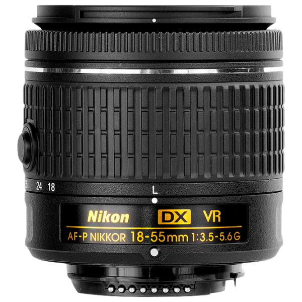 Obiectiv Nikon NIKKOR AF-P DX 18-55mm f/ 3.5-5.6G VR Black photo 1