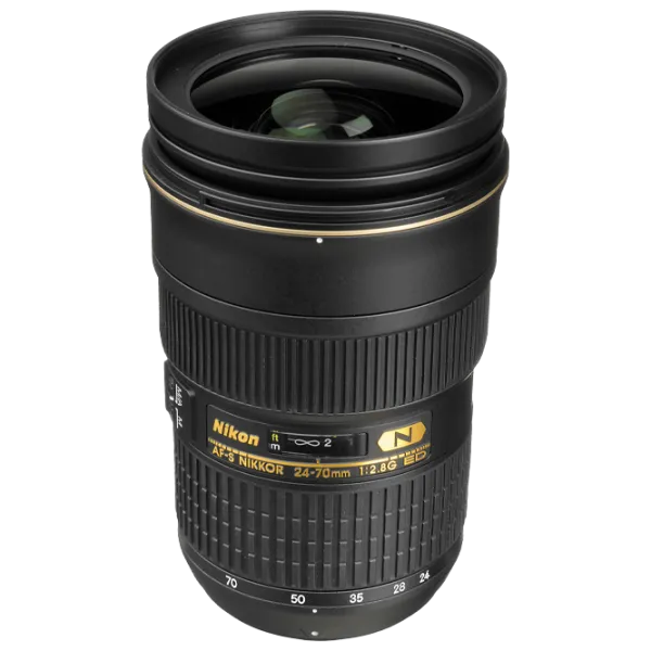 Объектив Nikon NIKKOR AF-S 24-70mm f/ 2.8G ED Черный photo 1