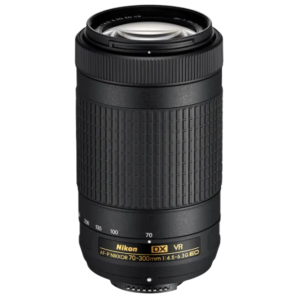 Obiectiv Nikon NIKKOR AF-P DX 70-300mm f/ 4.5-6.3G ED VR Black photo 1