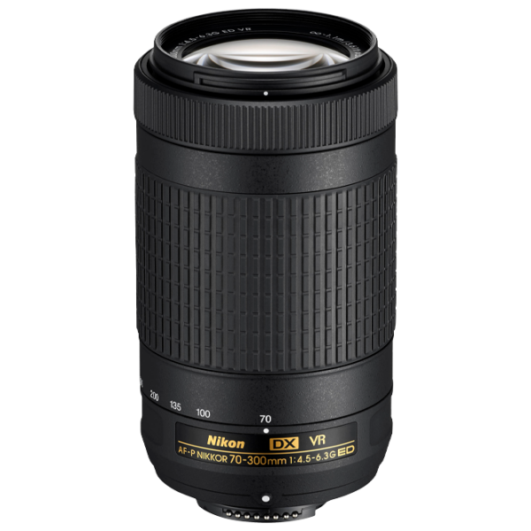 Obiectiv Nikon NIKKOR AF-P DX 70-300mm f/ 4.5-6.3G ED VR Black photo 1