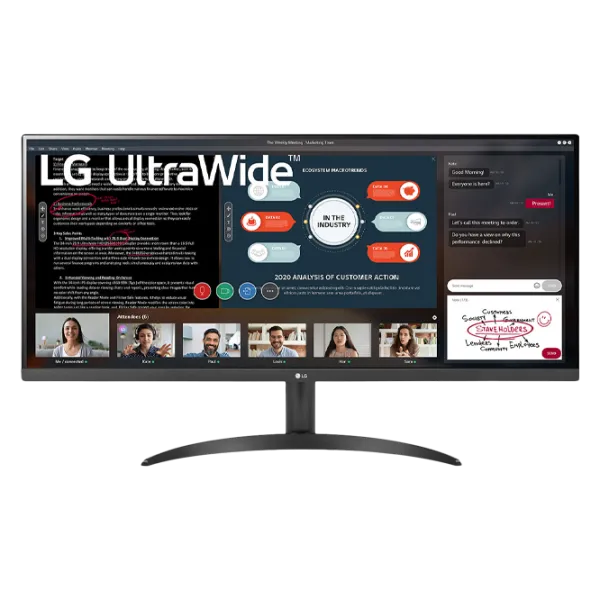 Монитор LG 34WP500-B 34" 75 Гц/ 5 мс/ Черный photo 1