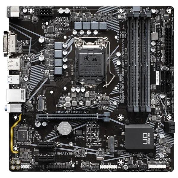 Placă de bază Gigabyte B560M DS3H V2 1.0 mATX/ Intel B560 photo 1