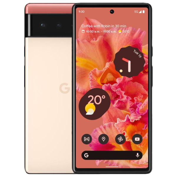 Google Pixel 6 8 ГБ/ 128 ГБ/ / Кораловый Kinda photo 1