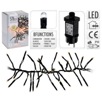 Гирлянды LED Christmas 38456 Нить/ Экстра тёплый белый