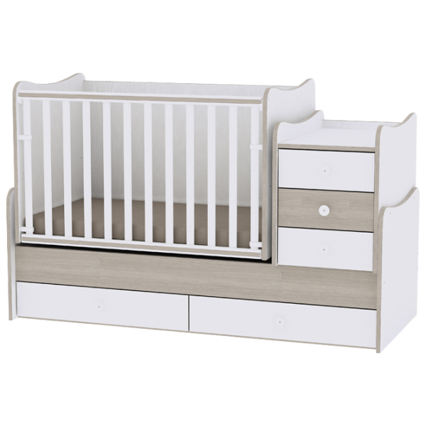 Детская кровать Lorelli BED MAXI PLUS NEW (10150300035A) 0 месяцев - 14 лет/ Белый photo 1 Детская кровать Lorelli BED MAXI PLUS NEW (10150300035A) 0 месяцев - 14 лет/ Белый photo 1