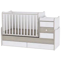 Детская кровать Lorelli BED MAXI PLUS NEW (10150300035A) 0 месяцев - 14 лет/ Белый