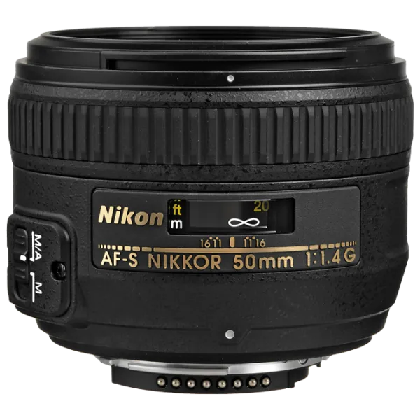 Obiectiv Nikon Nikkor AF-S 50mm f/ 1.4G Black photo 1
