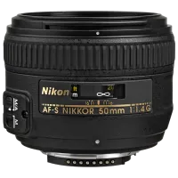 Объектив Nikon Nikkor AF-S 50mm f/ 1.4G Черный