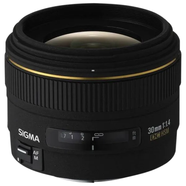Obiectiv Sigma AF 30mm f/ 1.4 EX DC HSM F/ Nik Black photo 1