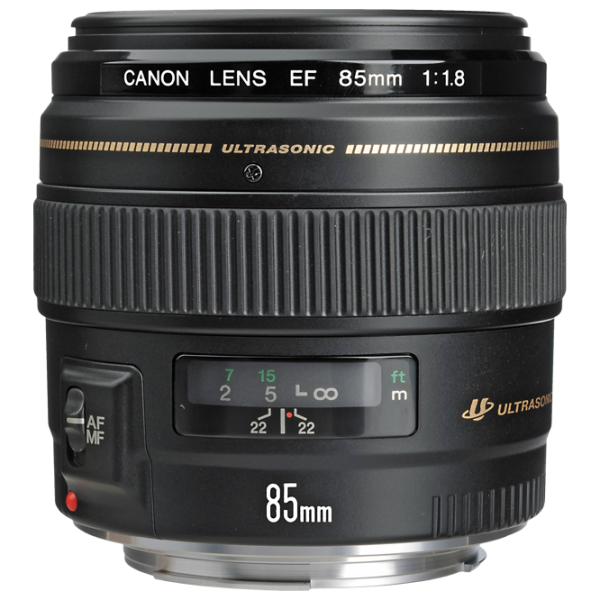 Объектив Canon EF 85mm, f/ 1.8 USM Черный photo 1