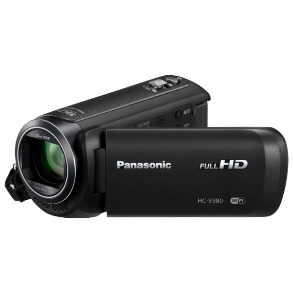 Cameră video Panasonic HC-V380EE-K 1920 x 1080px/ Black photo 1