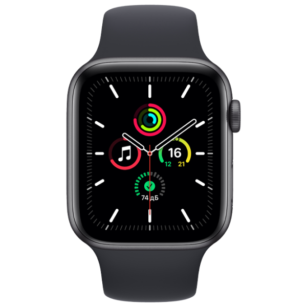 Ceas inteligent Apple Watch SE + GPS MKQ63/ Gray/ Midnight Sport photo 1 Ceas inteligent Apple Watch SE + GPS MKQ63/ Gray/ Midnight Sport photo 1