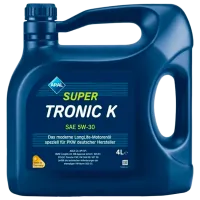 Моторное масло Aral SuperTronic K 5W-30 4 л синтетическое