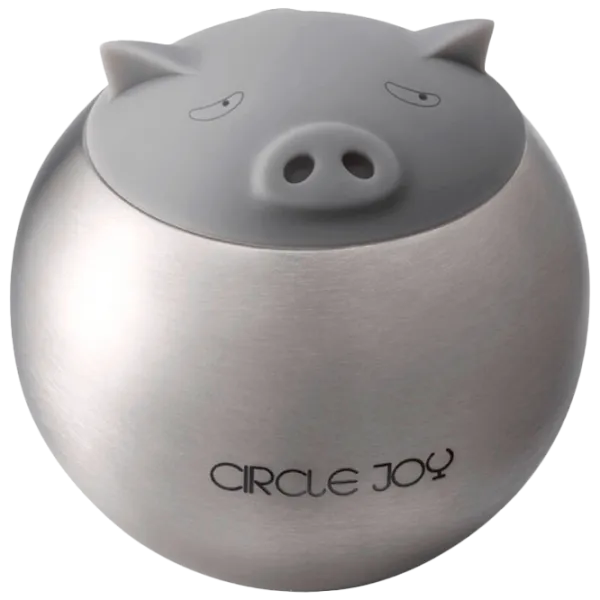 Desfăcător de sticle Circle Joy Piggy Silver photo 1