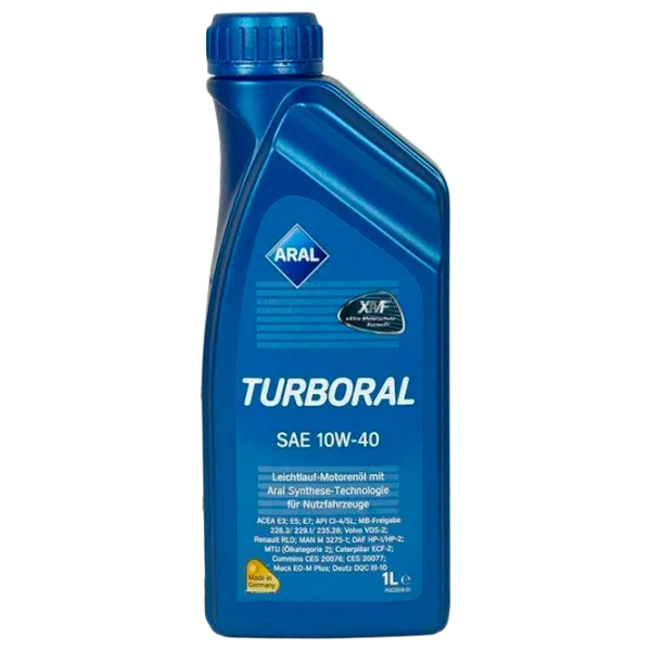 Моторное масло Aral Turboral 10W-40 1 л полусинтетическое photo 1 Моторное масло Aral Turboral 10W-40 1 л полусинтетическое photo 1