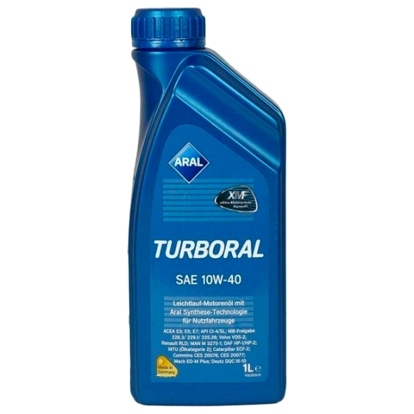 Моторное масло Aral Turboral 10W-40 1 л полусинтетическое photo 1 Моторное масло Aral Turboral 10W-40 1 л полусинтетическое photo 1