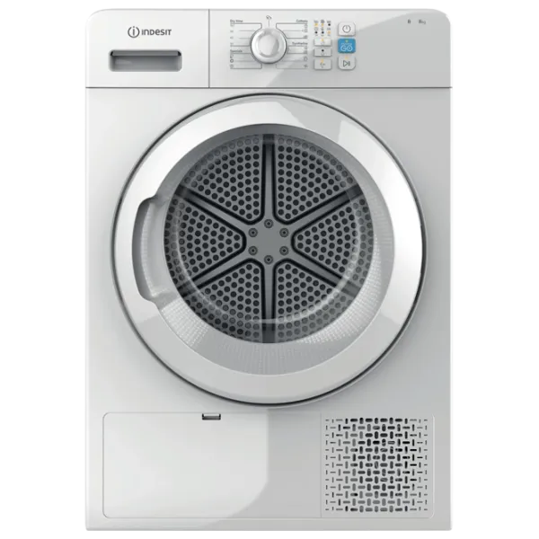 Mașină de uscat rufe Indesit YT CM08 8B EU 8 kg/ White photo 1