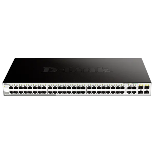 Switch D-Link DGS-1210-52/ F1A Black photo 1