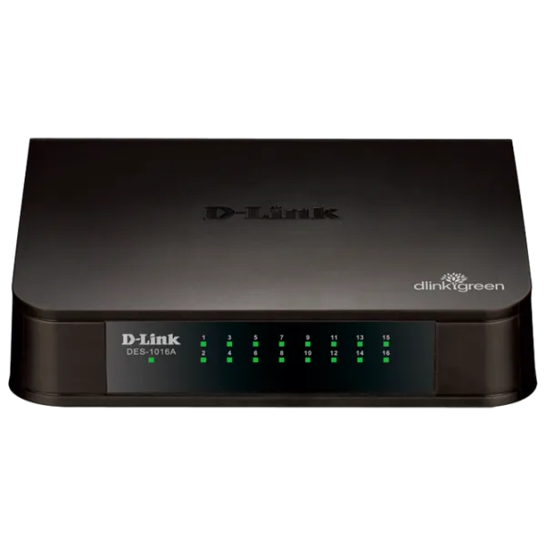 Switch D-Link DES-1016A Черный photo 1
