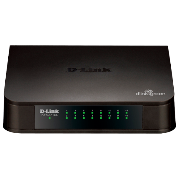 Switch D-Link DES-1016A Черный photo 1