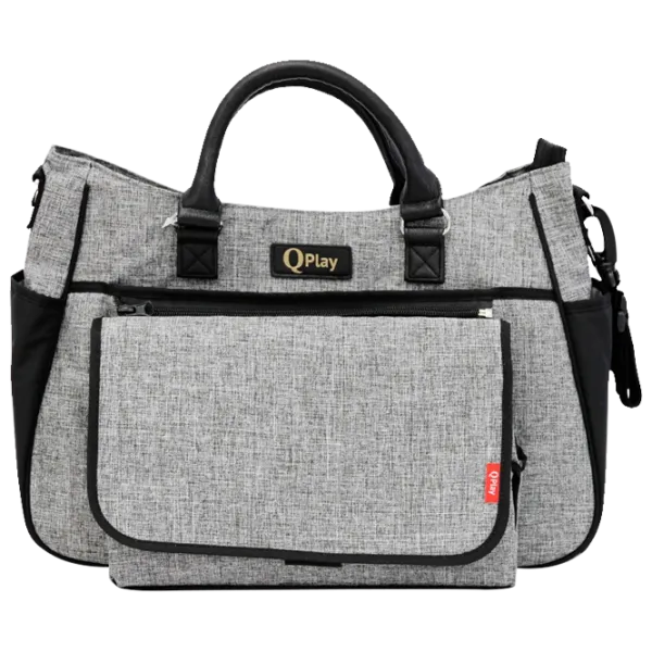Geantă pentru mămici Lorelli Duo (10040180001) Țesătură/ Light Gray photo 1
