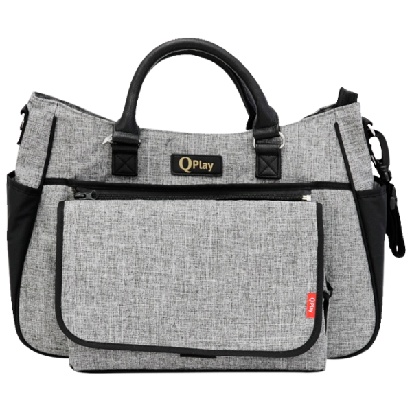Geantă pentru mămici Lorelli Duo (10040180001) Țesătură/ Light Gray photo 1