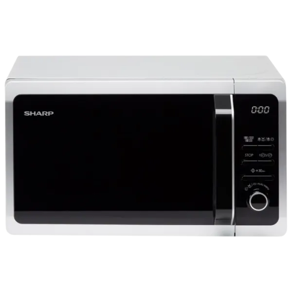 Микроволновая печь SHARP R643S Отдельно стоящий/ 800 Вт/ Серебристый photo 1