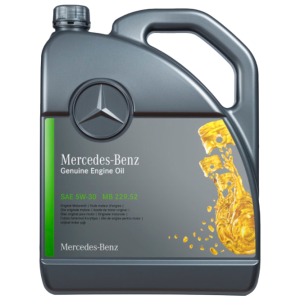 Моторное масло Mercedes-Benz MB 229.52 5W-30 5 л синтетическое photo 1