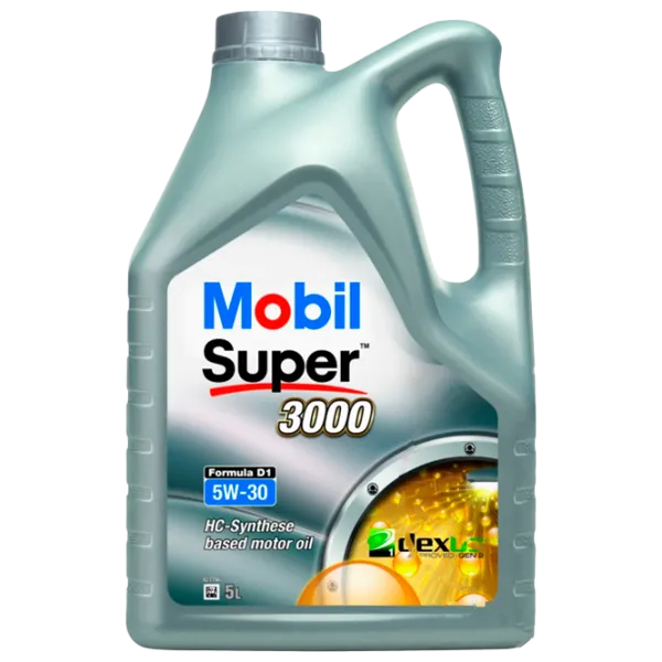 Моторное масло Mobil Super 3000 D1 5W-30 5 л синтетическое photo 1 Моторное масло Mobil Super 3000 D1 5W-30 5 л синтетическое photo 1