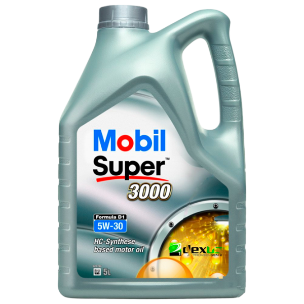 Моторное масло Mobil Super 3000 D1 5W-30 5 л синтетическое photo 1 Моторное масло Mobil Super 3000 D1 5W-30 5 л синтетическое photo 1