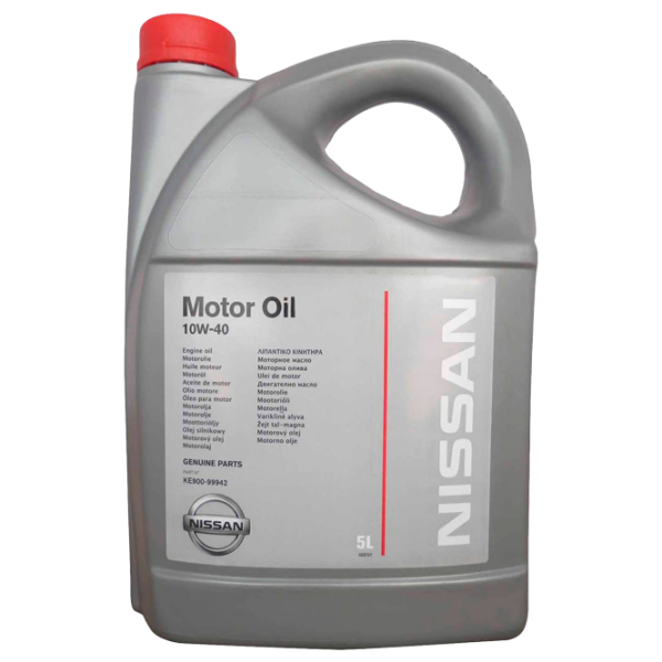 Моторное масло Nissan 10W40 SL/ CF 10W-40 4 л полусинтетическое photo 1
