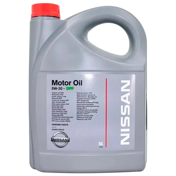 Ulei de motor Nissan 5W30 DPF 5W-30 5 l sintetic photo 1