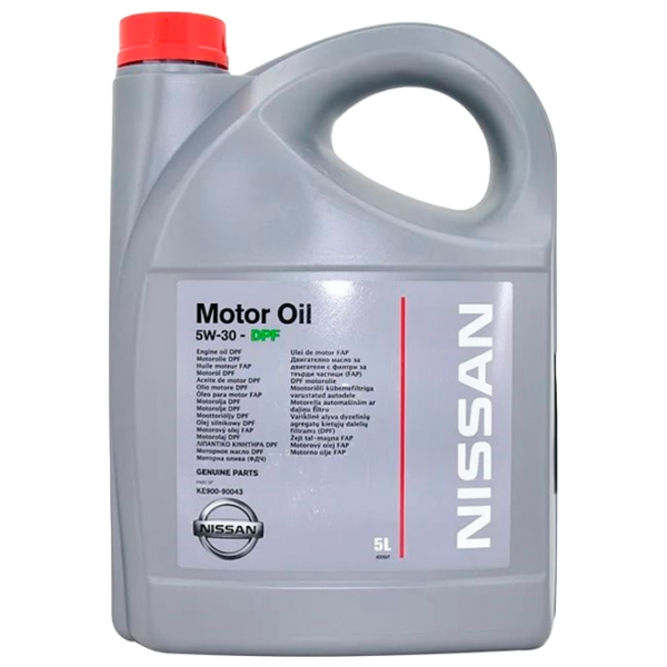Ulei de motor Nissan 5W30 DPF 5W-30 5 l sintetic photo 1