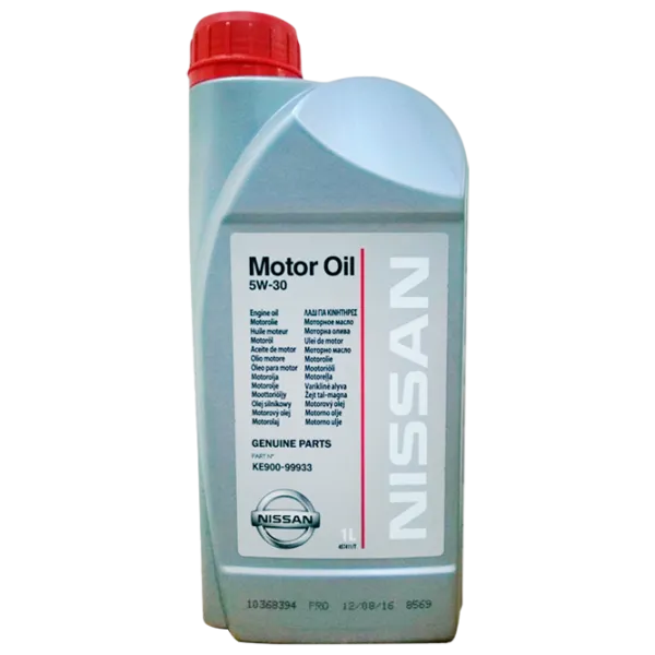 Моторное масло Nissan 5W30 SL/ CF 5W-30 1 л синтетическое photo 1