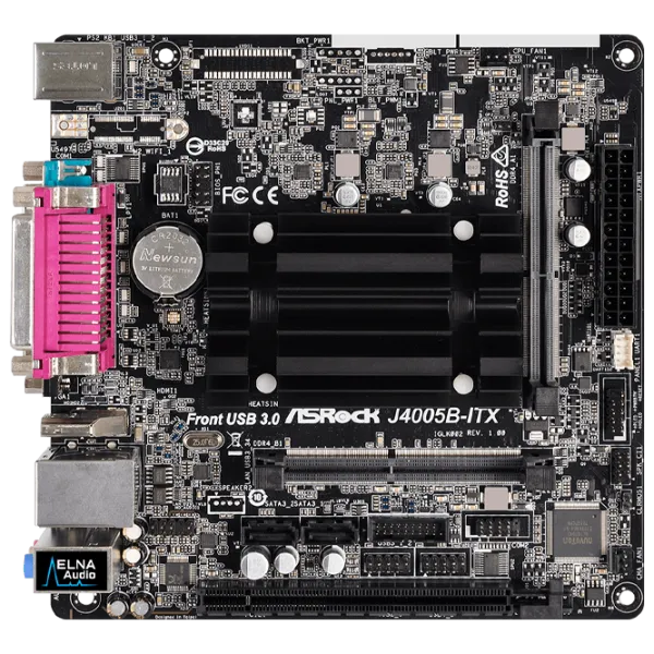 Материнская плата ASRock J4005B Mini-ITX/ Celeron J4005 photo 1