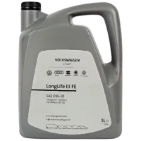Моторное масло Volkswagen Longlife III 504/ 507 0W-30 5 л синтетическое