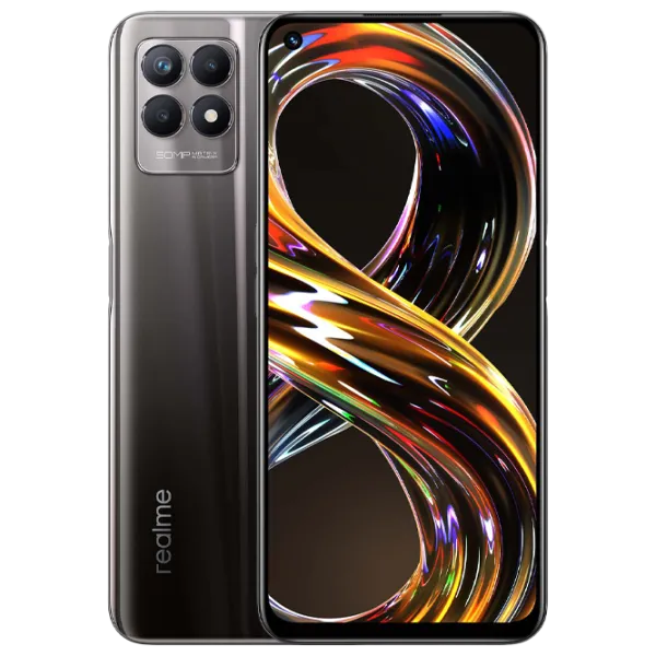 Realme 8i 4 GB/ 128 GB/ Dual SIM/ Black  photo 1 Realme 8i 4 GB/ 128 GB/ Dual SIM/ Black  photo 1