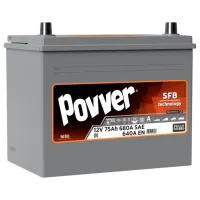 Авто аккумулятор Povver Jap +левый (Mutlu) S3 680 A