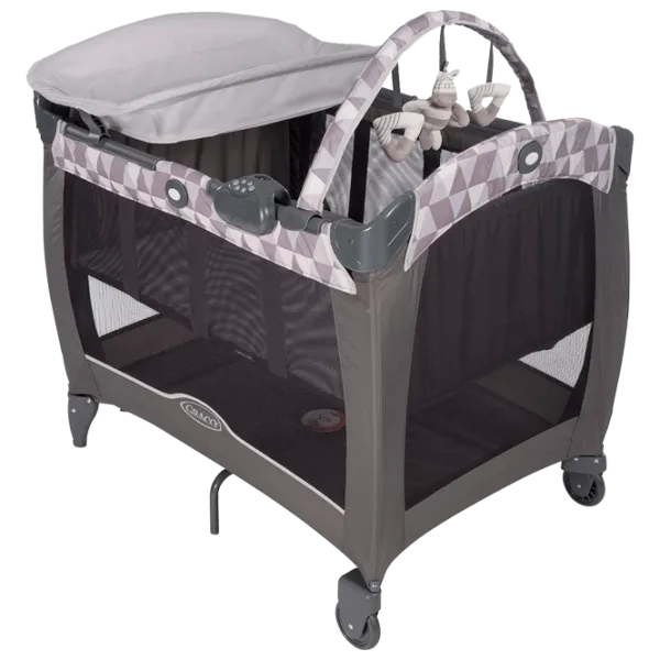 Детская кровать Graco Contour Electra Watney (G9D80WEYEU) 0 месяцев - 3 года/ Серый photo 1
