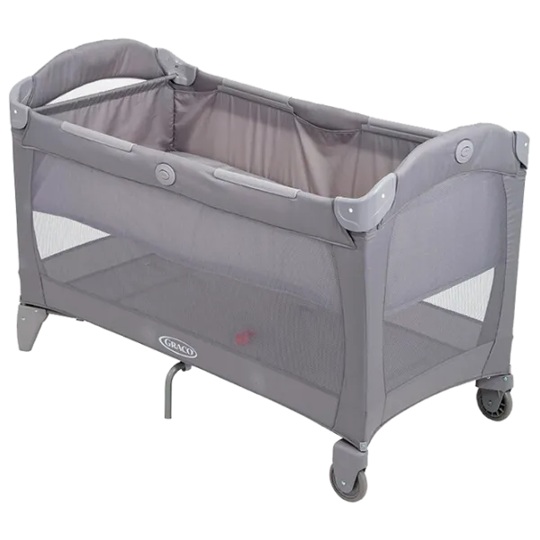 Pat pentru copii Graco Roll a Bed Paloma (G9Z999PALEU) 0 luni - 3 ani/ Gray photo 1