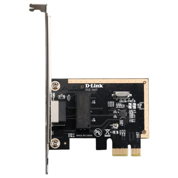 Сетевой адаптер D-Link DGE-560T/ D1A Черный photo 1