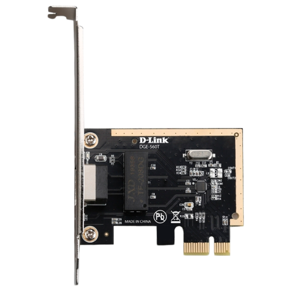 Сетевой адаптер D-Link DGE-560T/ D1A Черный photo 1