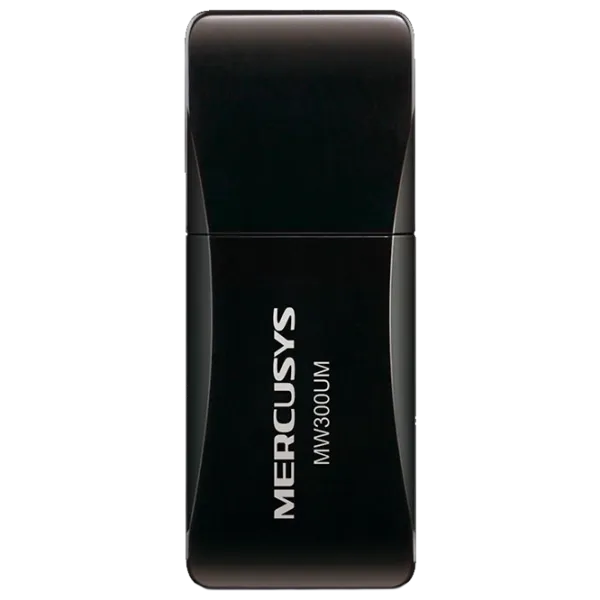 Сетевой адаптер Mercusys MW300UM Черный photo 1