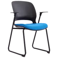 Офисный стул DecoPrim Neo Ткань/ Синий