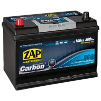 Авто аккумулятор Zap Carbon EFB 600 47 Left 800 AA